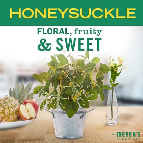 MRS. MEYER'S CLEAN DAY All-Purpose Cleaner Spray, Honeysuckle (16 Fl Oz (Pack of 3)) thumbnail 3