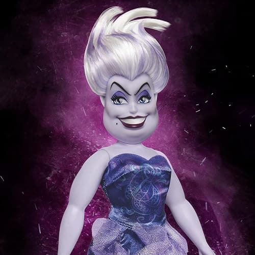 Disney Princess Villains Ursula Fashion Doll, Accessories and Removable Clothes, Disney Villains Toy for Kids 5 Years Old and Up thumbnail 2