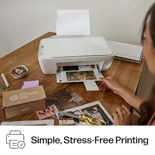 HP DeskJet 2827e Wireless All-in-One Color Inkjet Printer, Scanner, Copier, Best-for-Home, 3 Month Instant Ink Trial Included, AI-Enabled (6W7F5A) thumbnail 13