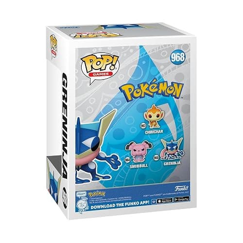 Funko POP! Games: Pokemon - Greninja | Official Merch - Collectable Vinyl Figurine for Shelf Display - Birthday Gift Idea for Fans and Collectors thumbnail 3
