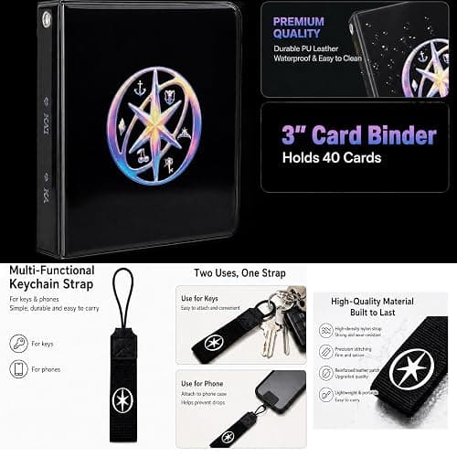 Merch Gifts Set, Including Photocards, Stickers, Photocards Binder,Lanyard | Keychain, Button Pins, ID Holder, Paper Tape for Katseye Fans Gift thumbnail 6