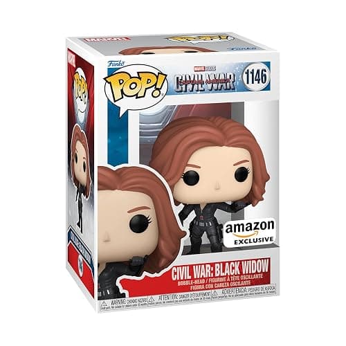 Funko Pop! Marvel: Captain America: Civil War Build A Scene - Black Widow, Amazon Exclusive, Figure 4 of 12 thumbnail 4