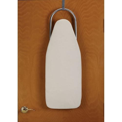 Household Essentials Tabletop Ironing Board, Compact Ironing Board with Iron Rest, Includes Door Hang, Perfect for Dorms and Small Spaces, 12 x 30", Silver thumbnail 4