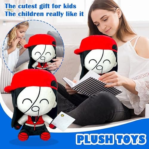 Fxaiui BU-TCHER Vanity Yixi Soft Plush Ornament 9.8 Inch Modern Decorative Cushion Plush Cozy Stress Relief for Sofa Bedroom Office and Gift Giving thumbnail 3