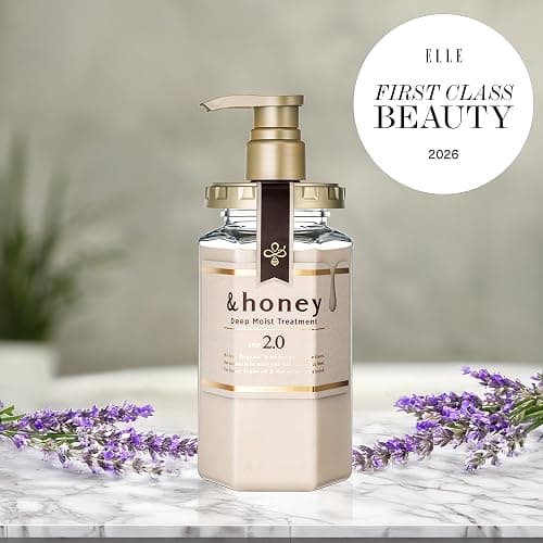 [Genuine Product] &honey Deep Moist Shampoo & Conditioner Set 440mL+450g/14.87.fl.Oz+15.69Oz (Sampoo and Conditioner Set) thumbnail 2