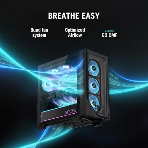 ASUS ROG G700 (2025) Gaming Desktop PC, Intel® Core™ Ultra 7 265KF Processor, NVIDIA® GeForce RTX™ 5070, 1TB M.2 NVMe™ PCIe® 4 SSD, 32GB DDR5 RAM, Windows 11 Home, G700TF-MS776 thumbnail 4