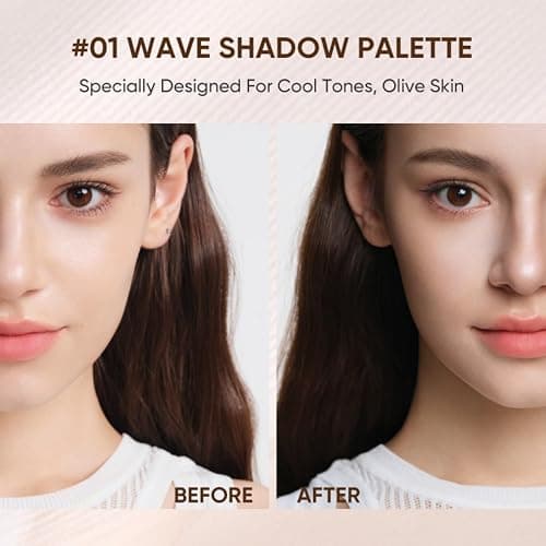 JUDYDOLL Contour Palette Highlighter Makeup Korean Makeup (01 Wave) | Multi-Use Highlight & Contour Makeup, Travel Size Cool Toned Contour, Long Lasting Bronzer, Natural Matte Highlighter thumbnail 5