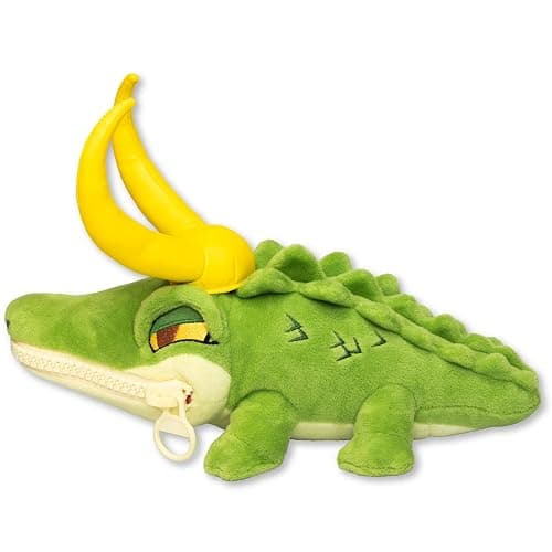 QMx Quantum Mechanix - Marvel - Alligator Loki Zippermouth Plush thumbnail 4