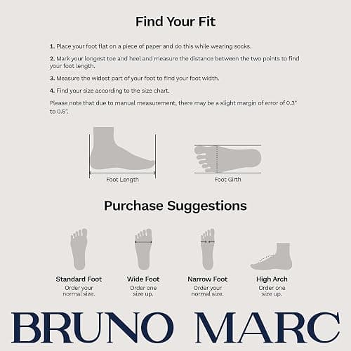 Bruno Marc Men's MaxFlex Dress Sneakers Oxfords Casual Wingtip Brogue Shoes thumbnail 8