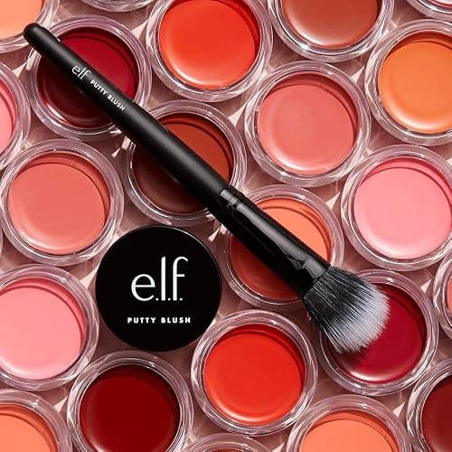 e.l.f. Putty Blush, Creamy & Ultra Pigmented Formula, Infused with Argan Oil & Vitamin E, Tahiti, 0.35 Oz (10g) thumbnail 5