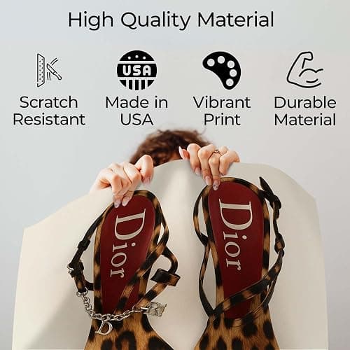 InkFlow Posters Luxury Vintage Cheetah Heels Wall Art Poster - Stylish Women Inspired Design - Fashion Artwork for Home, Living Room, Bedroom Decor - 8x10 Unframed Canvas Print thumbnail 3