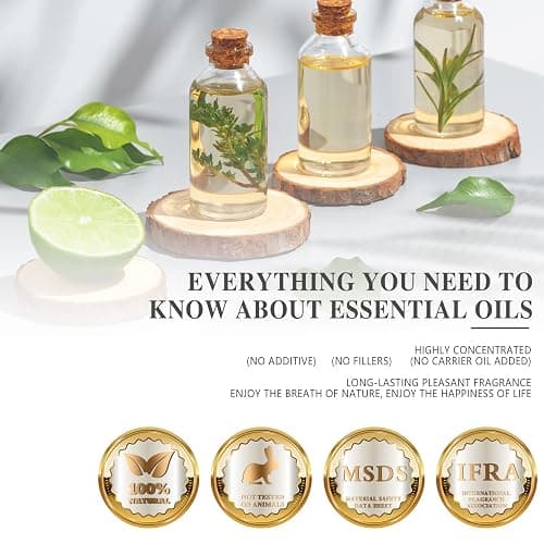 Vanilla Essential Oil 30ml/1.01fl.oz, MAYJAM Premium Vanilla Oils for Aromatherapy, Diffuser, Soap Making, Candle Making, Long Lasting Scents thumbnail 8