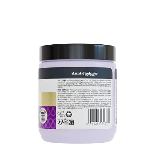Aunt Jackie's Curl La La, Lightweight Curl Defining Custard, Enriched with Shea Butter & Olive Oil, Basic, 15 Ounce thumbnail 10