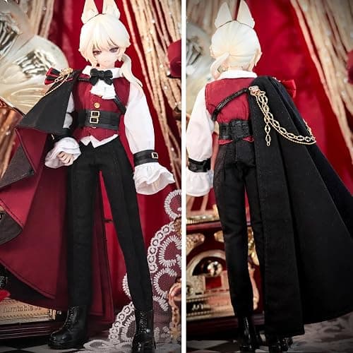 CALEMBOU MJD Blind Box, Kawaii Sicily Past Series Special Edition 9inch Ball Jointed Doll, Cute Dress Up Doll with Joints, Collection BJD Action Figure Toys for Girls Boys thumbnail 3