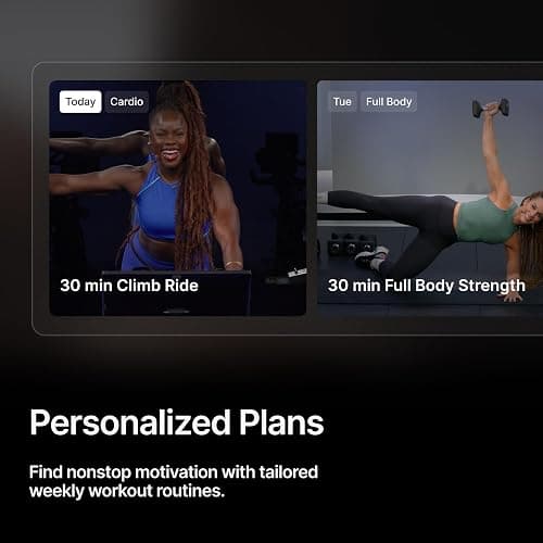 Peloton Exercise Cross Training Bikes, Indoor Stationary Spin Bikes for Home Workouts, Space-Friendly Exercise Equipment for Cardio and strength Workout & Indoor Cycling thumbnail 8