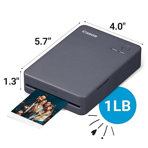 Canon SELPHY QX20 Compact Photo Printer Dark Gray thumbnail 8