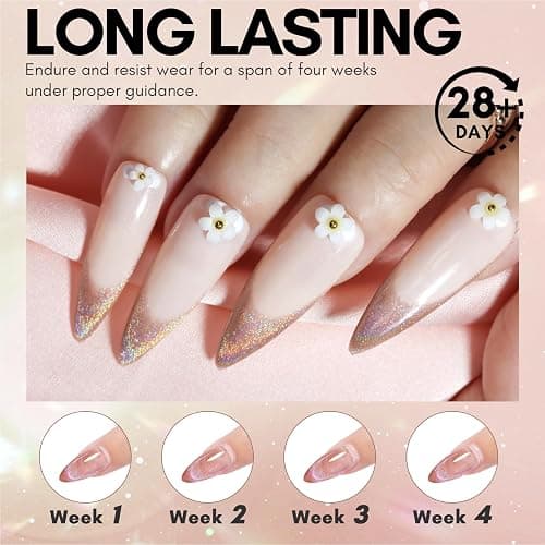 Makartt Cat Eye Gel Nail Polish: Universal Rainbow Holographic Gel Polish Bronze Gaze Sparkly Glitter Unique Magnetic Effect Nail Gels for DIY Nail Art UV LED Soak Off Manicure 10ml thumbnail 6