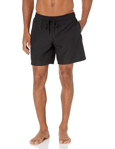 Amazon Essentials Men's Swim Trunks with Mesh Liner, Board Shorts Bathing Suit for Swimming and Beach - Image 1