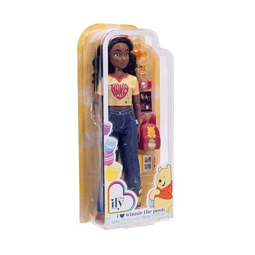 Disney ILY 4ever Fashion Dolls, Inspired by Winnie The Pooh 11.5" Tall with 13 Points of Articulation, Glittery Mickey Ring Included for You! thumbnail 8