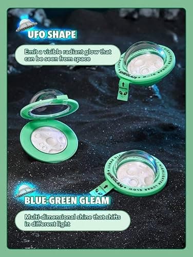 SHEGLAM Lunar Glow Highlighter - Neutron Star - Silky Creamy - Shimmery - Medium Coverage - Radiant Glow - Unisex - 0.17 Ounce (Pack of 1) thumbnail 7