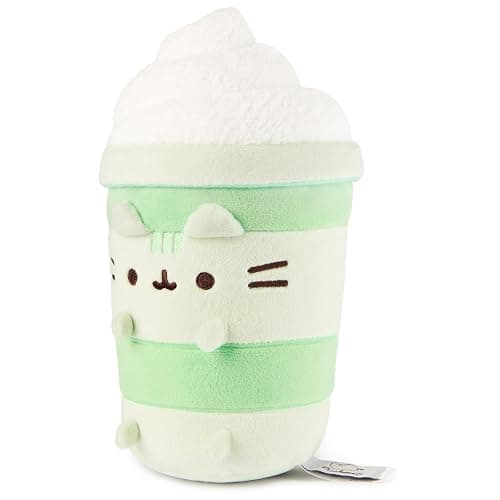 GUND Pusheen Sips Matcha Latte Plush, Matcha Tea, Toy Dessert Food Stuffed Animal for Ages 8 and Up, Green, 9.5” thumbnail 3