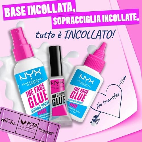 NYX Professional Makeup Gripping Primer, Per Tutti i Tipi di Pelle, Azione Idratante e Grip, Pelle idratata fino a 24H, Con Sciroppo d'Acero e Acido Poliglutammico, The Face Glue, 35 ml thumbnail 8