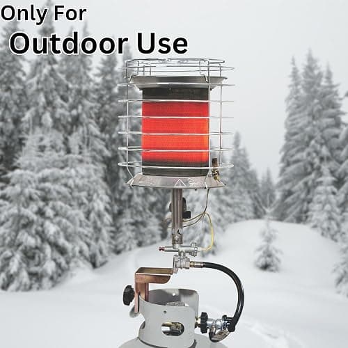 Dura Heat TT-360 Propane(LP) 360 Degree Tank Top Heater, Length: 8.9in, Width: 8.9in, Height: 20.24in,Silver thumbnail 8