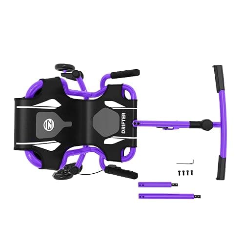 EzyRoller New Drifter-X Ride on Toy for Ages 4 and Older, Up to 150lbs.- Purple thumbnail 4