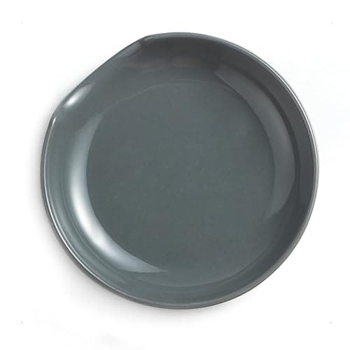 Miamolo Porcelain Spoon Rest with Drip Tray for Multiple Utensils, Cooking Spoon Rest & Spoon Holder for Stove Top, Kitchen Utensil Holder for Spoons, Ladles, Tongs & Spatula, for Christmas, Gray thumbnail 6