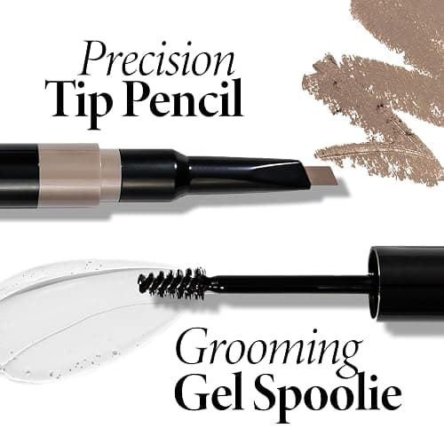 LAURA GELLER NEW YORK Sculpt-n-Stay Waterproof Brow Pencil & Gel- Dark Brown thumbnail 5