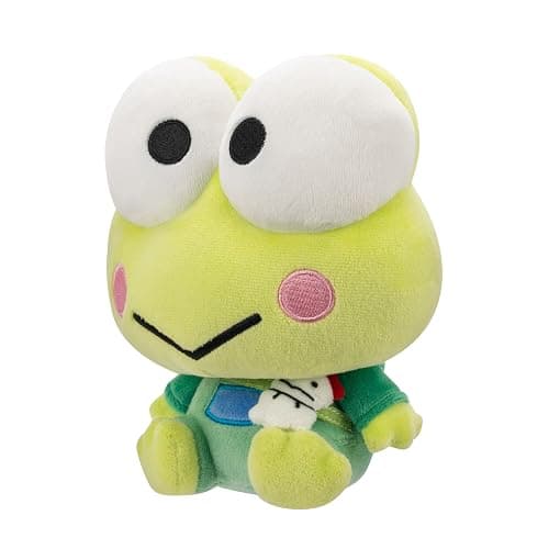 Jazwares Hello Kitty and Friends, Keroppi Series 1 Plush - Hoodie Fashion and Bestie Accessory - Officially Licensed Sanrio Product from thumbnail 4