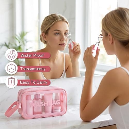 65Pcs Pink Makeup Brushes Set, Facial Make up Accessories Foundation Brush Kit Eye and Face Make up Brushes & Tools Professional Multi-functional Makeup Tool Set with Case thumbnail 5