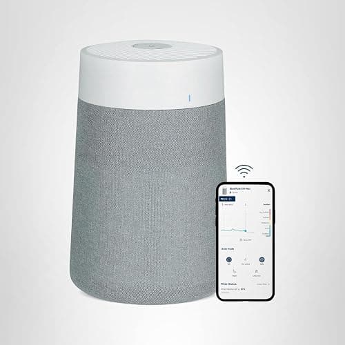 BLUEAIR Air Purifier for Small Room, Bedroom, Home, Cleans 926 sqft in one hour, HEPASilent Air Cleaner for Pets, Allergens, Virus, Dust, Mold, Smoke - Blue Pure 511i Max thumbnail 14