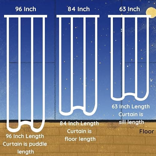 ENJOYBRIDAL Floral Living Room Curtains 84 Inches Long Doorway Vintage Semi Sheer Drapes Farmhouse Nursery Bohemian Window Curtain Panels with Tassel Beige Rod Pocket Bedroom Drapes, 1 Panel thumbnail 3