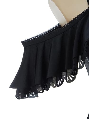 MEOWCOS Goth Swimsuit Star Vintage Victorian Bathing Suit Dark Style Retro Gothic Swimsuit thumbnail 8