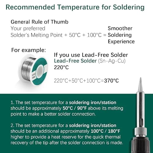 YIHUA 862BD+ SMD ESD Safe 2 in 1 Soldering Iron Hot Air Rework Station °F /°C with Multiple Functions thumbnail 9