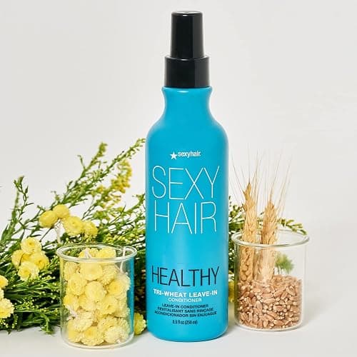 SexyHair Healthy Tri-Wheat Leave-In Conditioner | Up to 90% Better Detangling | Reduces Breakage | Moisture, Smoothness, and Shine thumbnail 2