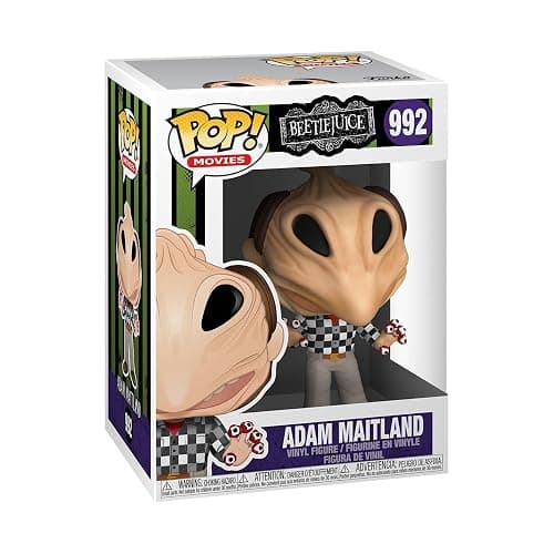 Funko POP Movies: Beetlejuice- Adam Transformed, Multicolor, 3.75 inches - Image 1