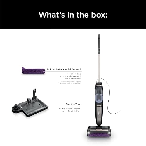 Shark Steam Pickup Lightweight 3-in-1 Steam Mop Cleaner Picks Up Debris, Deep Scrubs & Steam Sanitizes - All At Once for Home with Sealed Hard Floors like Hardwood, Tile & Laminate, SD201 thumbnail 9