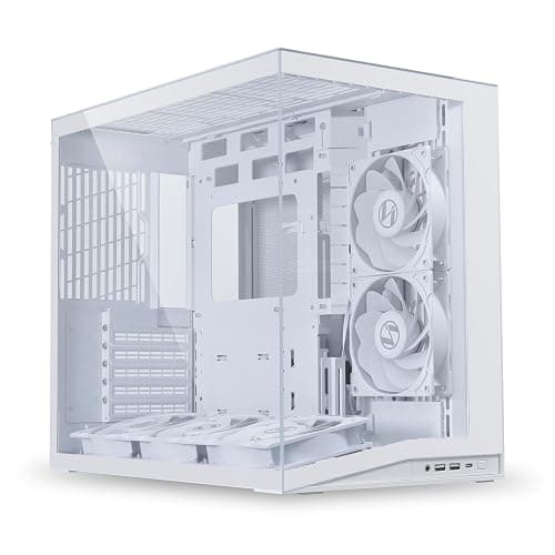 Lian Li O11 Dynamic Mini V2 Flow MidI-Tower Case - White thumbnail 5