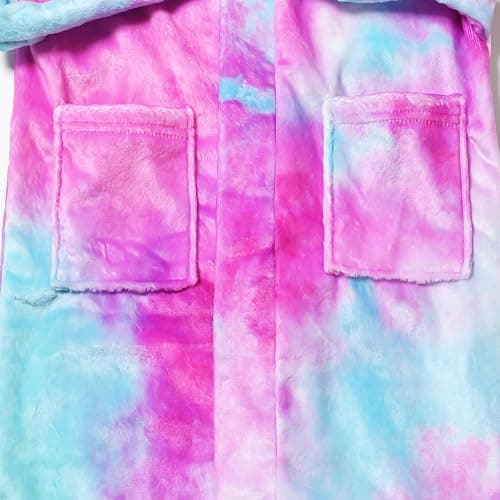 CHILDRENSTAR Matching Girls & Doll Robe Kids Bathrobes Plush Soft Fleece Pajamas Sleepwear thumbnail 5