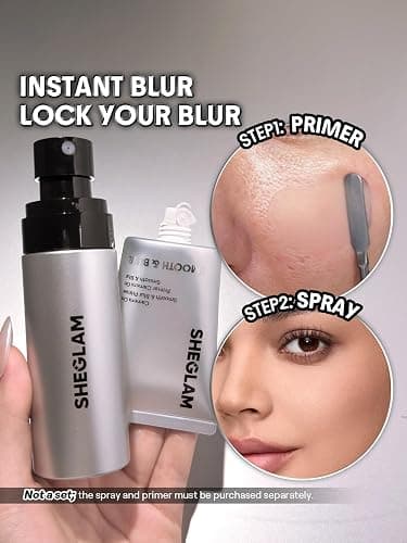 SHEGLAM Camera On Blurring Waterproof Setting Spray Matte Long-lasting for Perfect Foundation Makeup thumbnail 7