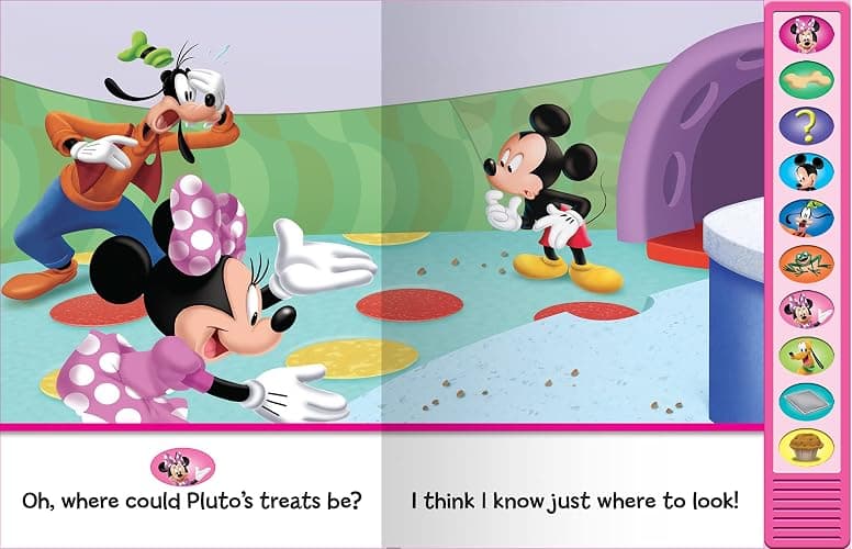 Disney Minnie Mouse - I'm Ready to Read with Minnie Sound Book - Great for Early Readers - PI Kids (Play-A-Sound) thumbnail 5