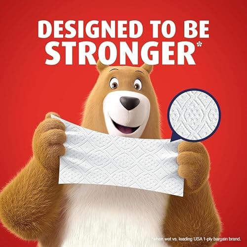 Charmin Ultra Strong Clean Touch Toilet Paper, 24 Family Mega Rolls = 120 Regular Rolls thumbnail 3
