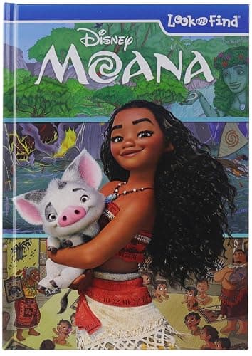 Disney: Moana - Look and Find Activity Book - PI Kids thumbnail 3