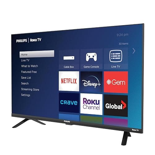 Philips Roku TV 32" HD 720p LED-LCD Smart TV (32PFL4674/F6), Alexa Compatible thumbnail 3