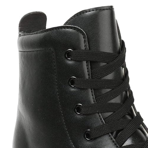 XUDREZ Double-Row Roller Skates for Unisex - PU Leather High-Top Four-Wheel Shiny Skates thumbnail 3