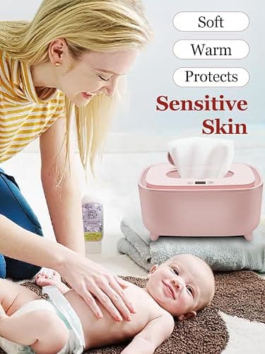 Wipe Warmer - 2025 New Premium Baby Wet Wipes Dispenser, Baby Wipe Warmer for Home Use - Essential Calentador De Wipes para Bebes - Travel Friendly with Direct Plug-in Power Supply thumbnail 3