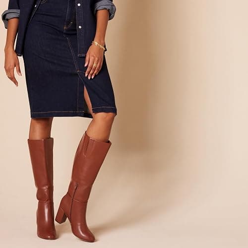 Amazon Essentials Women's Tall Heel Boot thumbnail 2