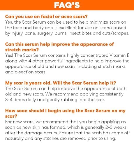 Palmer's Cocoa Butter Formula Scar Serum, Skin Brightening Oil for Face & Body, Concentrated Serum with Vitamin E, Fragrance Free, 1 Fl Oz thumbnail 7
